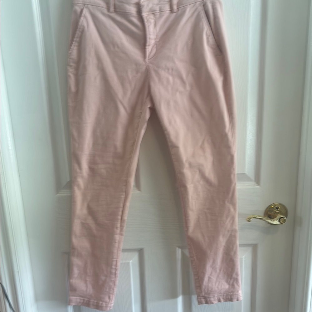 Blush Pink Tailored Pants